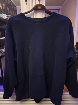 Navy blue sweatshirt