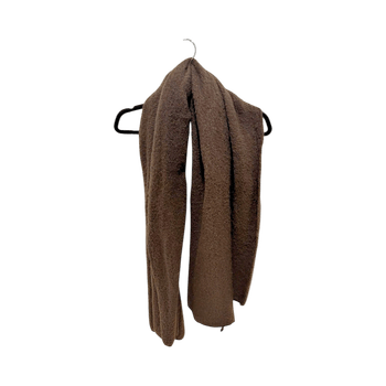 Brown wool scarf
