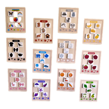 Educational color matching set
