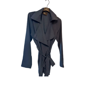 Navy blue ohut trenssi