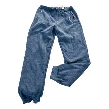 Grey sweatpants with pockets
