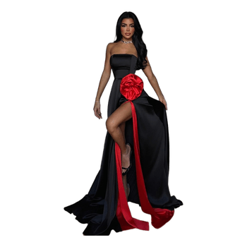 Black evening dress