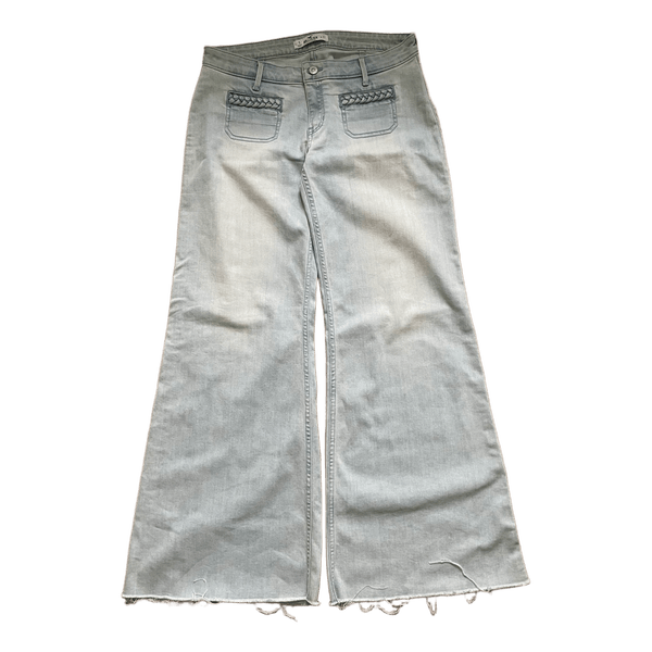 Hollister light wash flare jeans