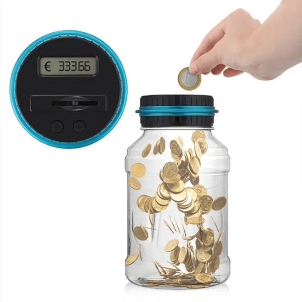 Large digital piggy bank