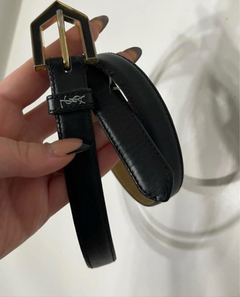 YSL vintage belt