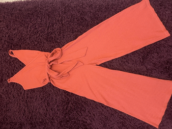 koralli ribbikuvioinen jumpsuit