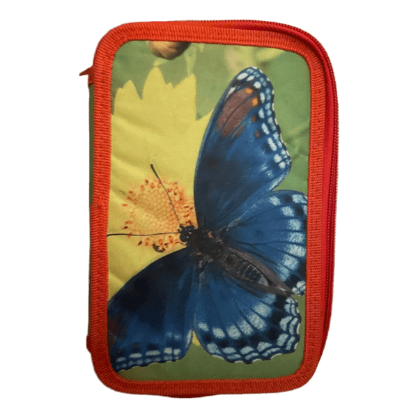 Butterfly pencil case