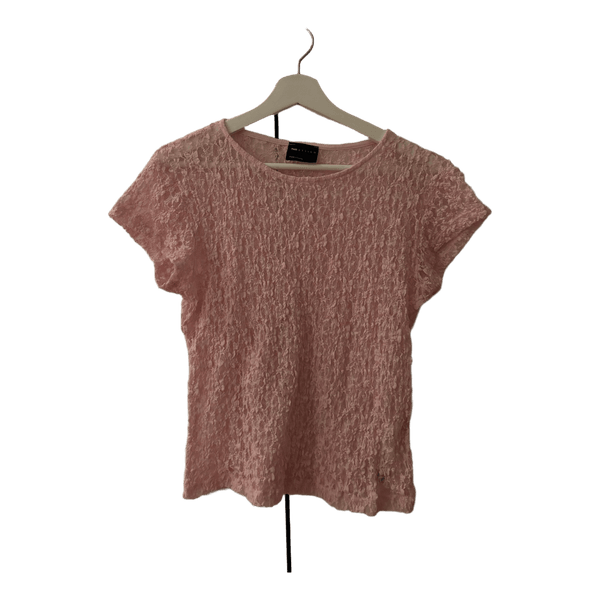 Lyserød blonde t-shirt