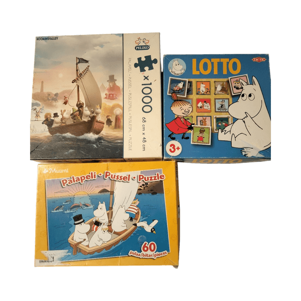 Muumi palapeli ja lotto