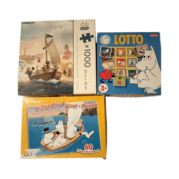 Muumi palapeli ja lotto