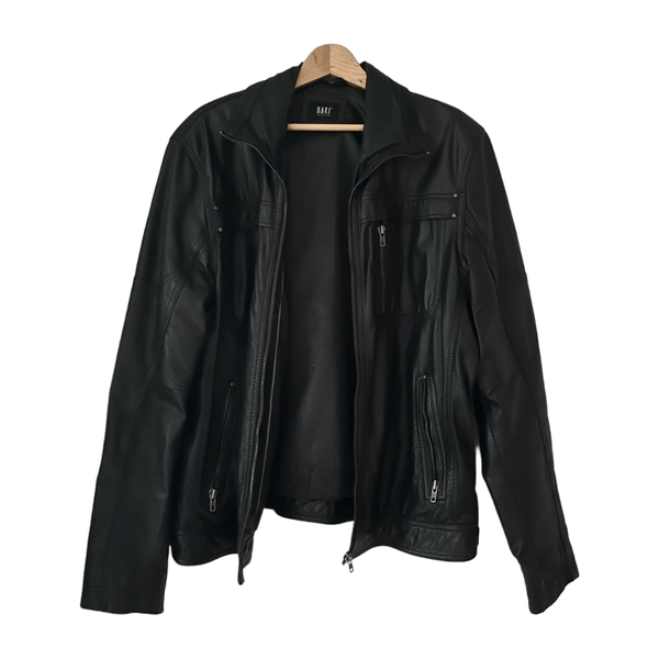 SAKI  leather jacket