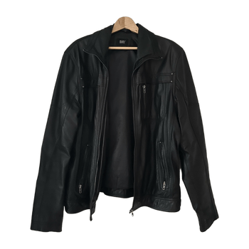 SAKI  leather jacket
