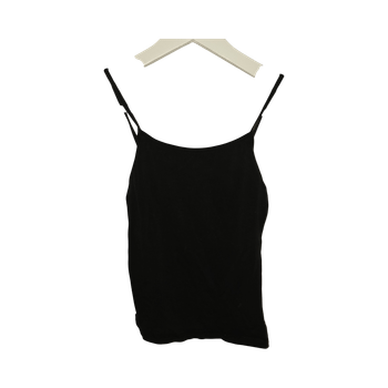 Musta ilman hihoja toppi