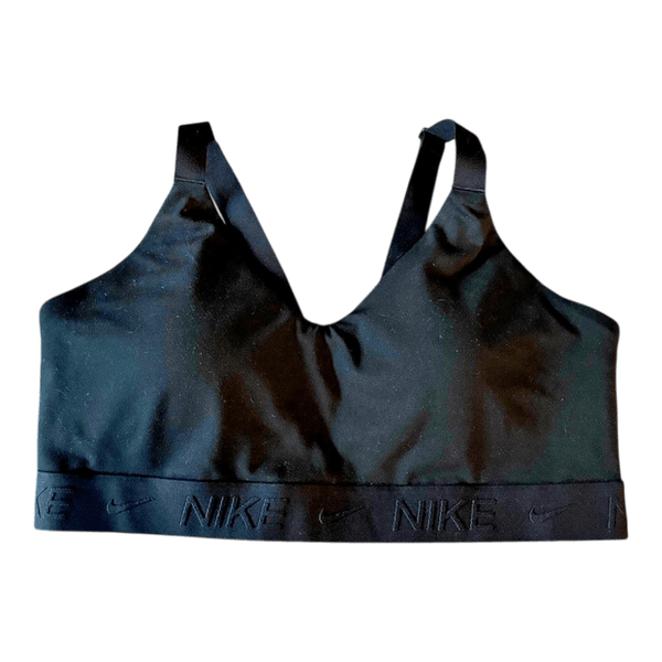 Black Nike sports bra size M dri-fit