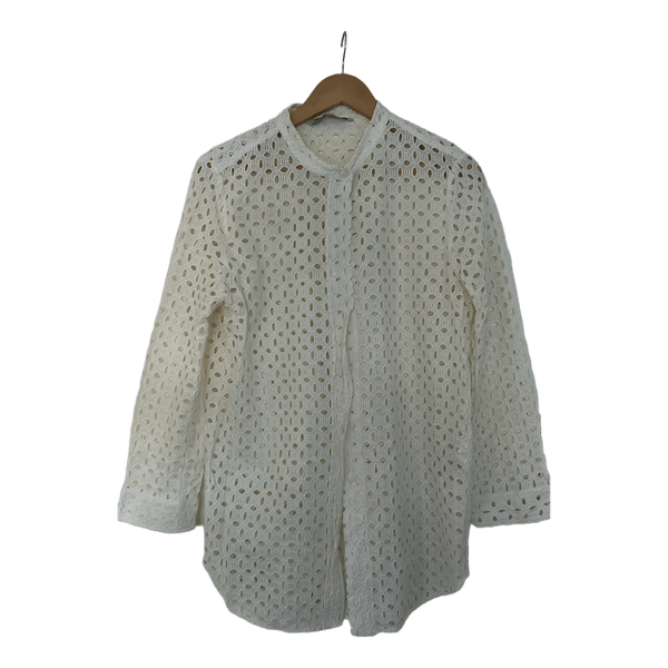 Zara White blouse