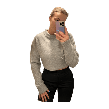 Zara cropattu neule
