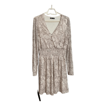 Sinsay snake print dress