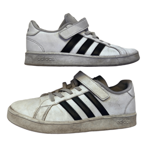 White adidas sneakers