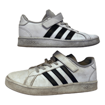 White adidas sneakers