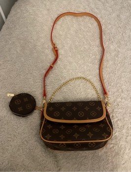 Monogram shoulder bag