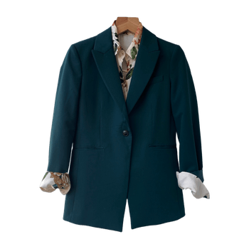 Mango blazer + suit trousers