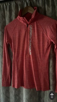 Under Armour red pullover