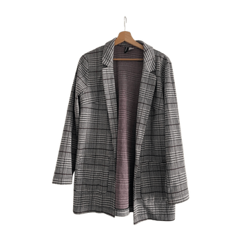 Checked Blazer