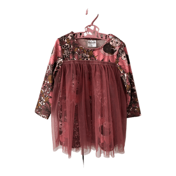 Moomin floral tulle dress
