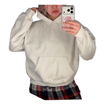 Valkoinen huppari