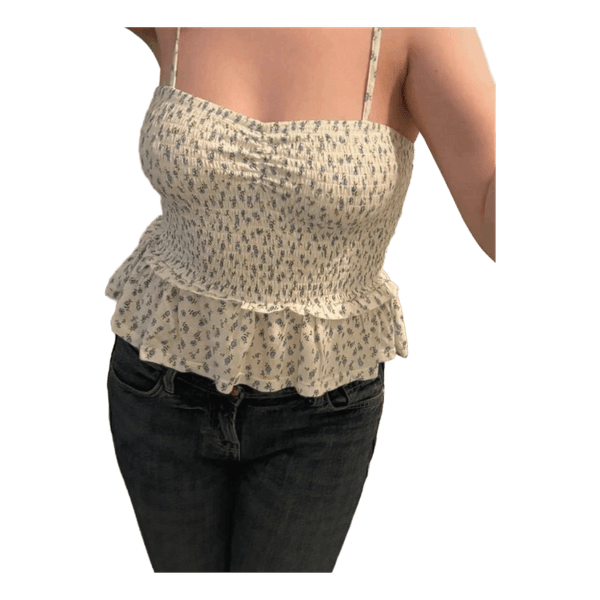 Rypytetty toppi / Peplumtop