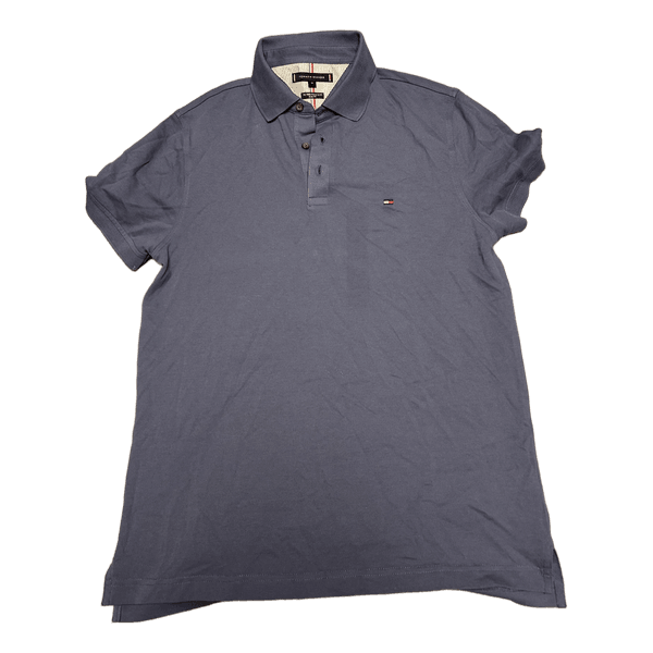 Tommy Hilfiger blue polo shirt