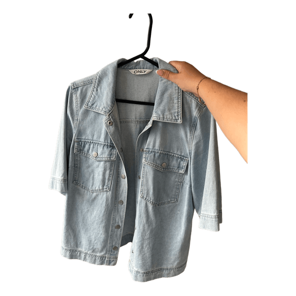 Lyseblå ONLY denimjakke