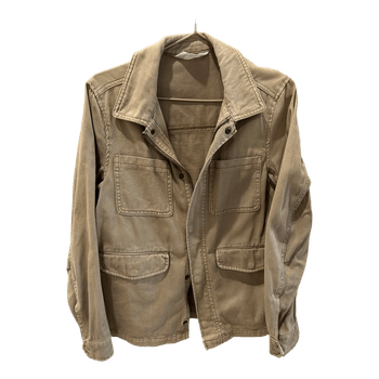 Beige utility jacket