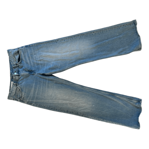 Blå denimjeans