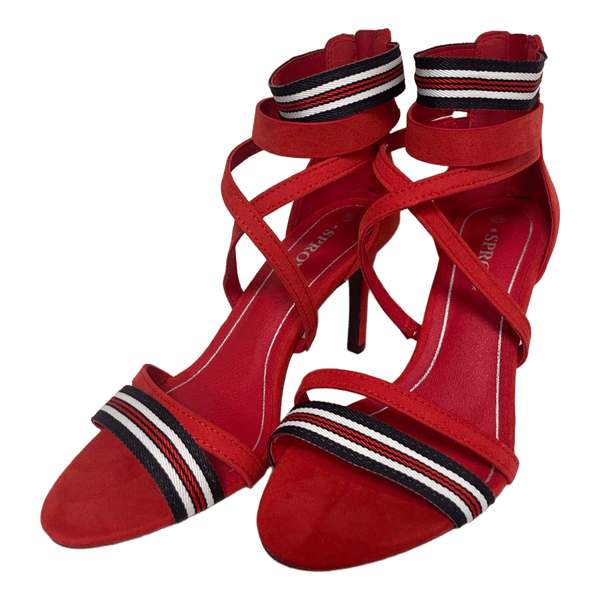 Red Sprox high heels