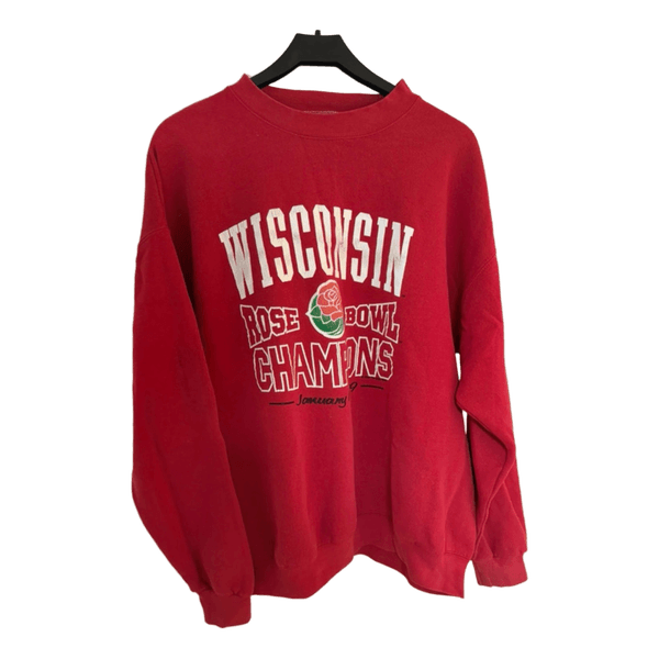 Rød Lee sweatshirt