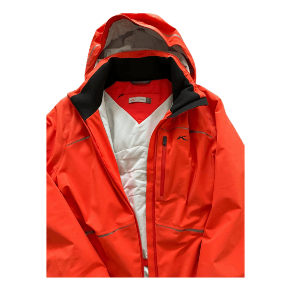 Orange Kjus skijakke