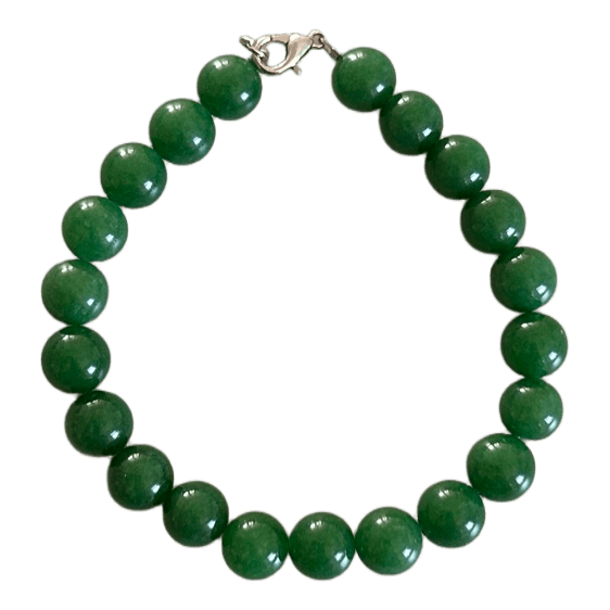 grøn jade armbånd