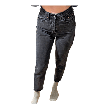Balck mom jeans