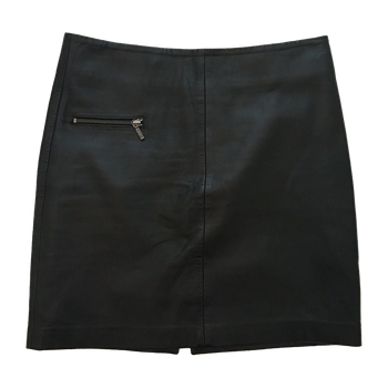 Cristelle & co. leather mini skirt