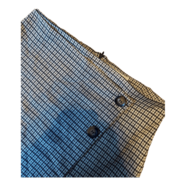 Houndstooth mønstret nederdel