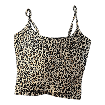 Leopard print top