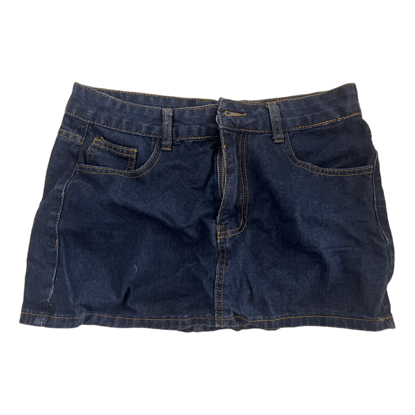 Denim nederdel