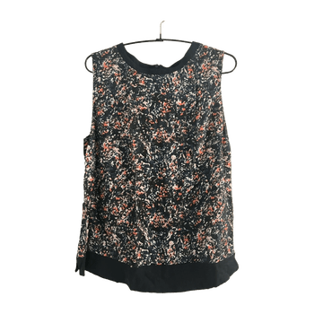 Boomerang tummansininen hihaton pusero, koko 36