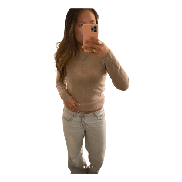 InWear beige striktrøje