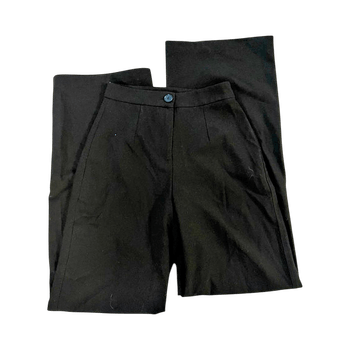 Mustat leveälahkeiset housut