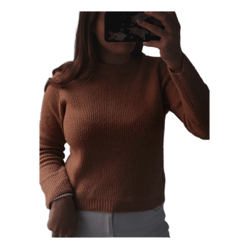 🧶 Caramel sweater | Size 13–14 yrs / 164 cm (fits S–M)