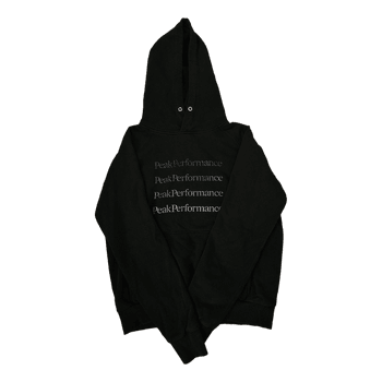 Peak Performance black hoodie