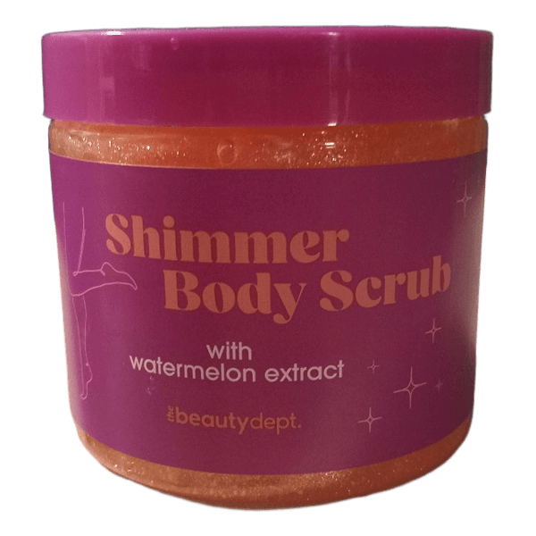 Beautydept shimmer body scrub