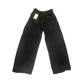 Blue wide leg jeans beaulares